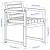 IKEA Садовый стул NAMMARO Дерево (ИКЕА НАММАРО) 29535068 фото - 3