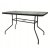 Садовий стіл Kontrast BERGAMO TRIO 120 Чорний 5.04.80382
