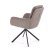 Обеденный стул поворотный Halmar K536 Пепельный V-CH-K/536-KR-POPIELATY фото - 2