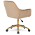 Офісне крісло Mebel Elit MILAN Бежевий ME.MILAN/BZ/ZL/V/FO фото - 4