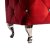 Скамья Signal Hestia Velvet | Бордовый / Серебристый (Bluvel 59) HESTIAV59S-P фото - 2
