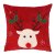 Декоративная наволочка Homla REINDEER 45х45 см Красный 163642