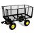 Садовая тележка Garden Line XL 200 л Черный WOZ0115B
