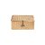 Шкатулка Homla TALULAH 20x12x8см | Бежевий 164568 фото - 2
