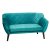 Диван Signal KARO 2 Welur Бирюзовый Диван Signal KARO 2 Welur Бирюзовый KARO2V85W