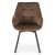 Обідній стілець поворотний Mebel Elit LUNA Welur Коричневий ME.LUNA/BR/V/K фото - 2