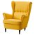IKEA Крісло м'яке STRANDMON Жовтий (ИКЕА СТРАНДМОН) 90361894