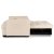Крісло м'яке розкладне Mebel Elit CORRA Бежевий ME.CORRA/BZ/T/SOF фото - 4