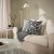 IKEA Декоративная наволочка IDALINNEA 50х50 см Антрацит (ИКЕА ИДАЛИННЕЯ) 20548292 фото - 3