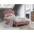 Кровать Signal Chloe Velvet | 90x200 / Античный розовый / Дуб CHLOEV90RD
