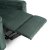 Кресло мягкое раскладное массажное с реклайнером Mebel Elit SEBASTIAN Velvet Зеленый ME.SEBASTIAN/Z/SZTR/FW фото - 10