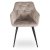 Обеденный стул Mebel Elit MODESTO Welur Бежевый ME.MODESTO/BZ/CZ/V/K фото - 2