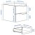 IKEA Стеллаж KALLAX Белый (ИКЕА КАЛЛАКС) 69552942 фото - 7