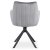 Обідній стілець поворотний Mebel Elit MUMBAI Welur Сірий ME.MUMBAI/P/V/K фото - 4