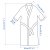 IKEA Халат ROCKAN L/XL 69x112 см Сірий (ИКЕА ROCKÅN) 50392029 фото - 2