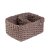 Набір кошиків Homla Zestaw 3 шт Коричневий - 3 Набір кошиків Homla Zestaw 3 шт Коричневий 228677 фото - 3