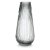 Ваза Duka Glass 30 см | Сірий 2220649
