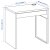 IKEA Письменный стол MICKE Дуб (ИКЕА МИКЕ) 20351742 фото - 7