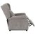 Кресло мягкое раскладное с реклайнером Mebel Elit SIMON 2 Серый ME.SIMON2/P/T/FW фото - 7