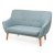 Диван Signal Nordic 2 | Мятный (Cablo 10) NORDIC2CABLO10-P фото - 3