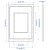 IKEA Рамка SILVERHOJDEN (ИКЕА СИЛЬВЕРХОЙДЕН) 40370396 фото - 8