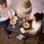 IKEA Обеденный стол SANDSBERG 67 см Черный (ИКЕА САНДСБЕРГ) 59420400 фото - 8