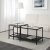 IKEA Комплект журнальных столов VITTSJO 2 шт Черный (ИКЕА ВИТШО) 80215332 фото - 18