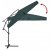 Садова парасоля з чохлом Garden Line BANANA 300 см Зелений GAO2859 фото - 4