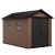 Садовий будиночок Keter NEWTON PLUS 230х350х246 см Коричневий 261861