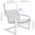 IKEA Кресло-качалка POANG Светло-бежевый (ИКЕА ПОАНГ) 29286610 фото - 3