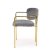 Обідній стілець Halmar K537 Попелястий V-CH-K/537-KR-POPIELATY фото - 4