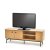 Тумба під ТВ Halmar Smart RTV-1 Дуб/Чорний V-PL-SMART-RTV-1