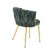Обеденный стул Halmar K517 Темно-зеленый - 3 Обеденный стул Halmar K517 Темно-зеленый V-CH-K/517-KR-C.ZIELONY фото - 3