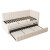 Раскладная кушетка Mebel Elit VILLEMO Boucle 90x200 см Кремовый ME.VILLEMO/90/90/KR/TB/LOZWYS фото - 4