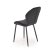 Обеденный стул Halmar K538 Черный V-CH-K/538-KR-CZARNY фото - 2
