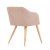 Обеденный стул Halmar K288 Бежевый - 3 Обеденный стул Halmar K288 Бежевый V-CH-K/288-KR-J.BRĄZ фото - 3