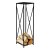 Дровница Garden Line 34x34x111 см Черный Дровница Garden Line 34x34x111 см Черный KOM5875
