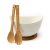 Салатник фарфоровый Duka Bamboo | Белый / Бамбук 1210228 фото - 7