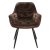 Обеденный стул Signal CHERRY Welur Темно-коричневый CHERRYVCBR фото - 3