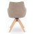 Обідній стілець поворотний Mebel Elit LEMON Бежевий ME.LEMON/BZ/T/K фото - 4
