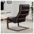 IKEA Крісло-качалка POANG Чоринй (ИКЕА ПОАНГ) 59240833 фото - 8