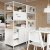 IKEA Стеллаж TROTTEN Белый (ИКЕА ТРОТТЕН) 19429643 фото - 2