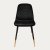 Обеденный стул Homla NOIR Welur Черный 157336 фото - 2