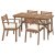IKEA Комплект садових меблів ASKHOLMEN Дерево (ИКЕА АСХОЛЬМЕН) 09578252 фото - 2