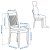 IKEA Обідній стілець NASINGE Темно-коричневий (ИКЕА НАСИНГЕ) 40587503 фото - 8