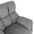 Крісло м'яке поворотне Mebel Elit REAL Сірий ME.REAL/P/CZ/T/FW фото - 6