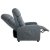 Крісло м'яке розкладне з реклайнером Kontrast CHILI Сірий 5.01.14447 фото - 4
