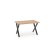 Обеденный стол Halmar APEX 78х120 см Дуб V-PL-APEX_120-ST-OKL.NATURALNA