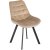 Обідній стілець Mebel Elit RICK Welur Бежевий ME.RICK/BZ/V/K