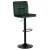 Барный стул Mebel Elit NERO Welur Зеленый ME.NERO/Z/CZ/V/H